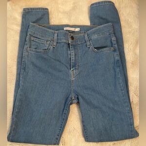 720 Levi Strauss High Rise Super Skinny Stretch Jeans